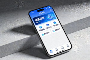 博鱼手机App在智能手机上运行的界面
